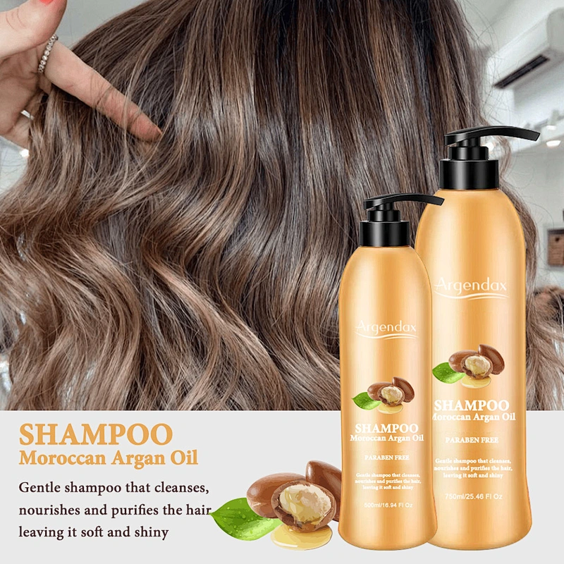 Private Label High Quality Herbal And Natural Organic Argan Oil Hair Shampoo For Curly Hair/Hair Wigs