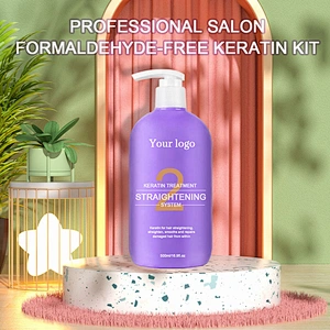 Private Label Brazilian Keratin Blowout Shampoo Conditioner Purifying Hair mask  Hair Oil Shampoo salon Keratin Treatment