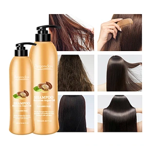 Private Label High Quality Herbal And Natural Organic Argan Oil Hair Shampoo For Curly Hair/Hair Wigs