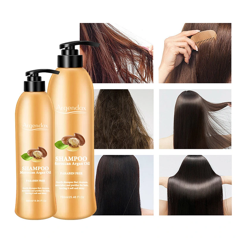 Private Label High Quality Herbal And Natural Organic Argan Oil Hair Shampoo For Curly Hair/Hair Wigs
