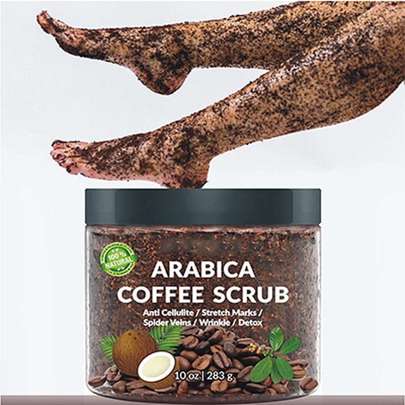 wholesale private label best anti cellulite coffee body scrub