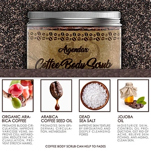 Private Label Arabica coffee body scrub