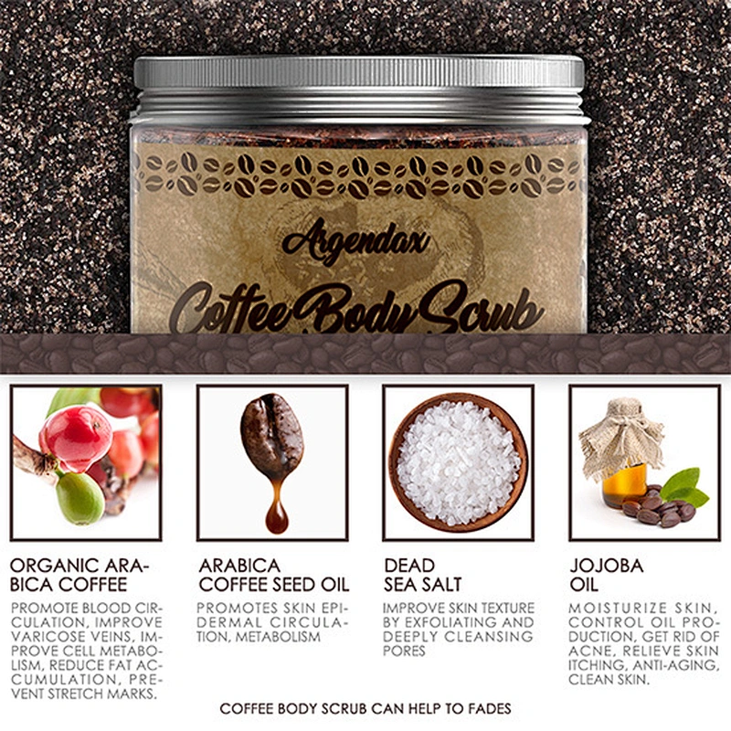 Private Label Arabica coffee body scrub