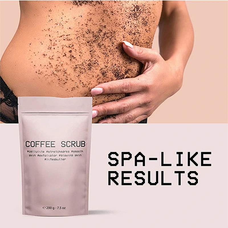 Wholesale private label organic coffee scrub