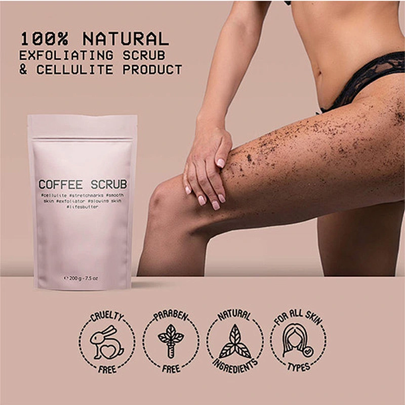 Wholesale private label organic coffee scrub