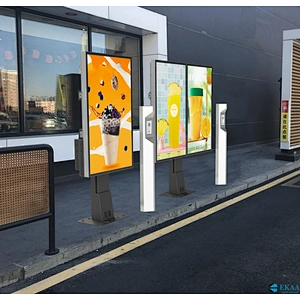 QSR DRIVER-THRU System Outdoor Menu Boards Oudoor digital signage