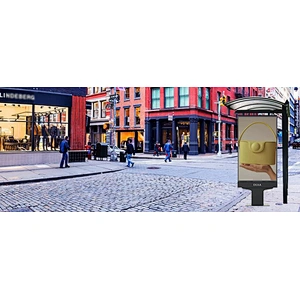 Bus station Outdoor Displays