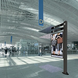 Wayfinding Outdoor IP67 4000nits Kiosk