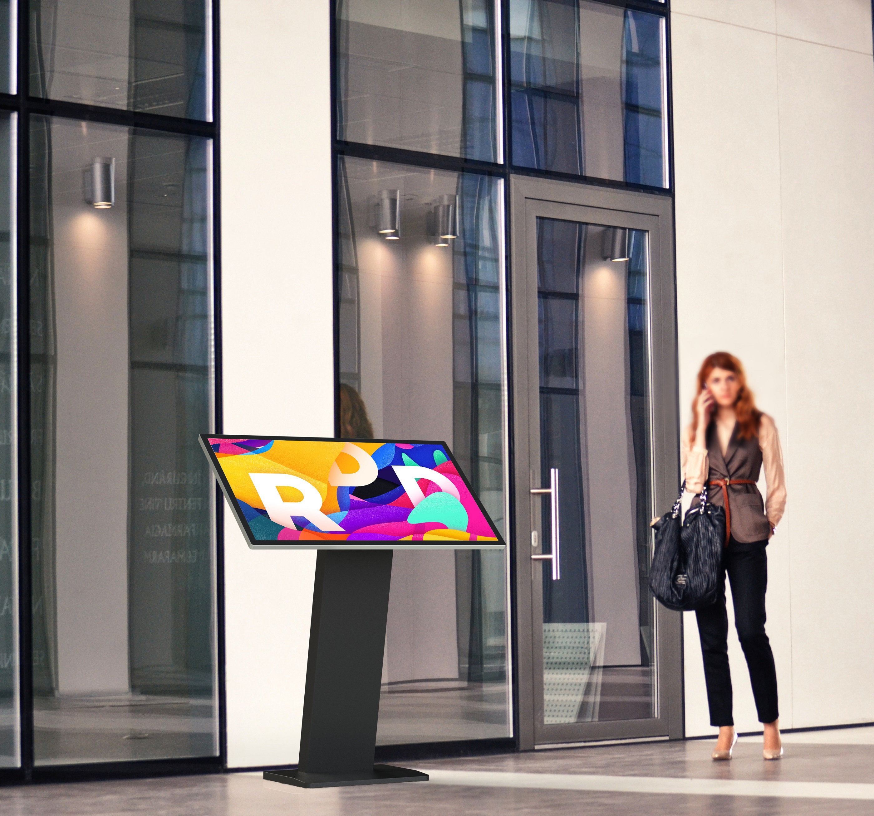 Information Touch Kiosk