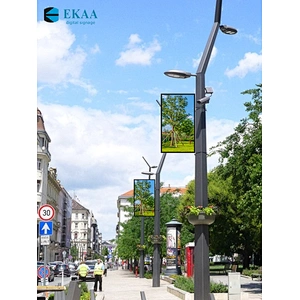 Pole Sign IP67 Outdoor Displays 4000nits