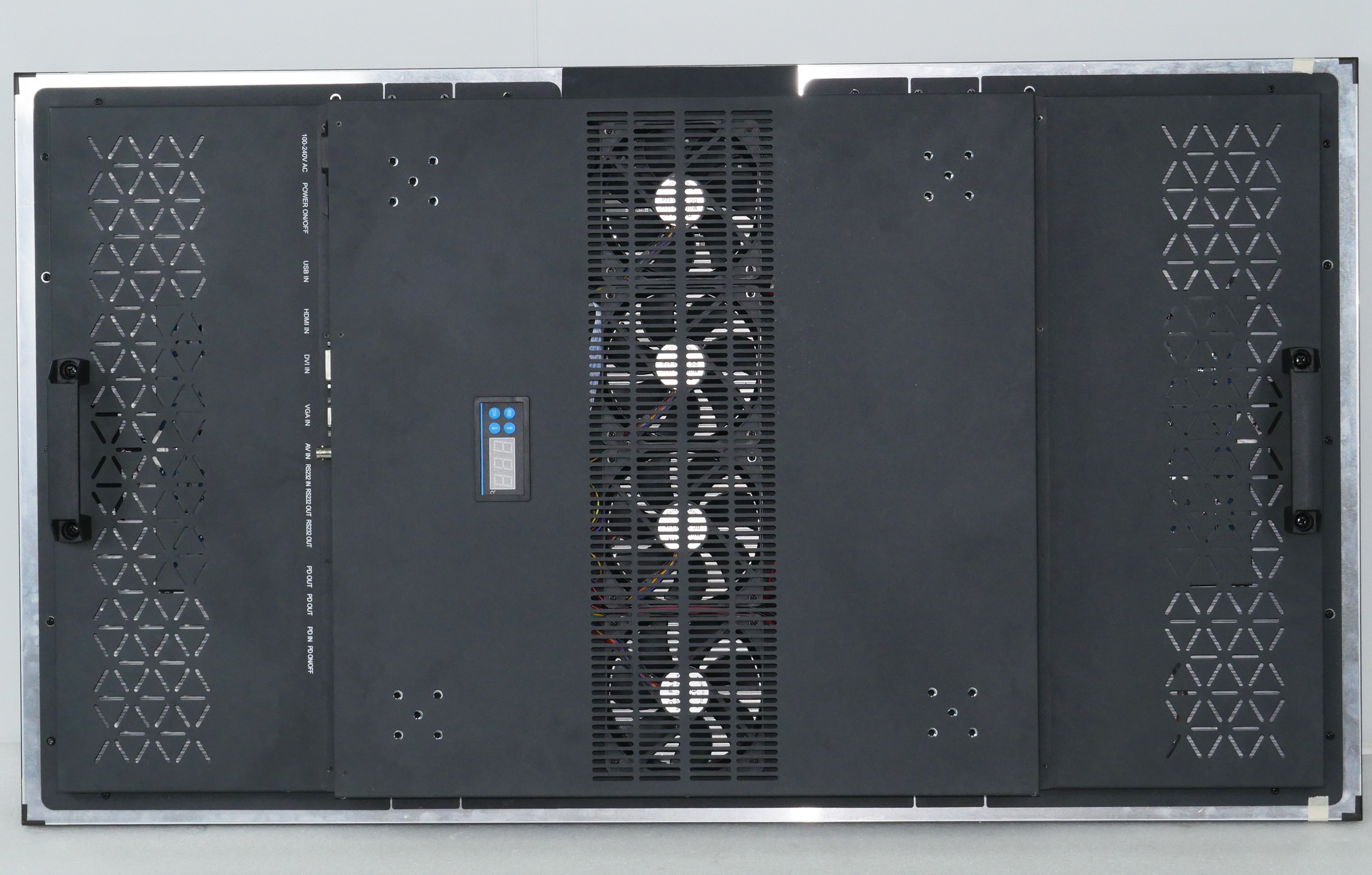 Single Sided High Brightness window facing displays