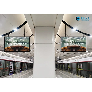 Affichage extérieur de la gare