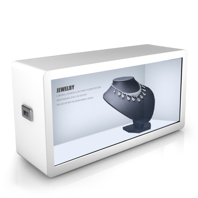 Transparent LCD Showcase