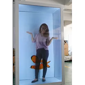 Transparent LCD Showcase
