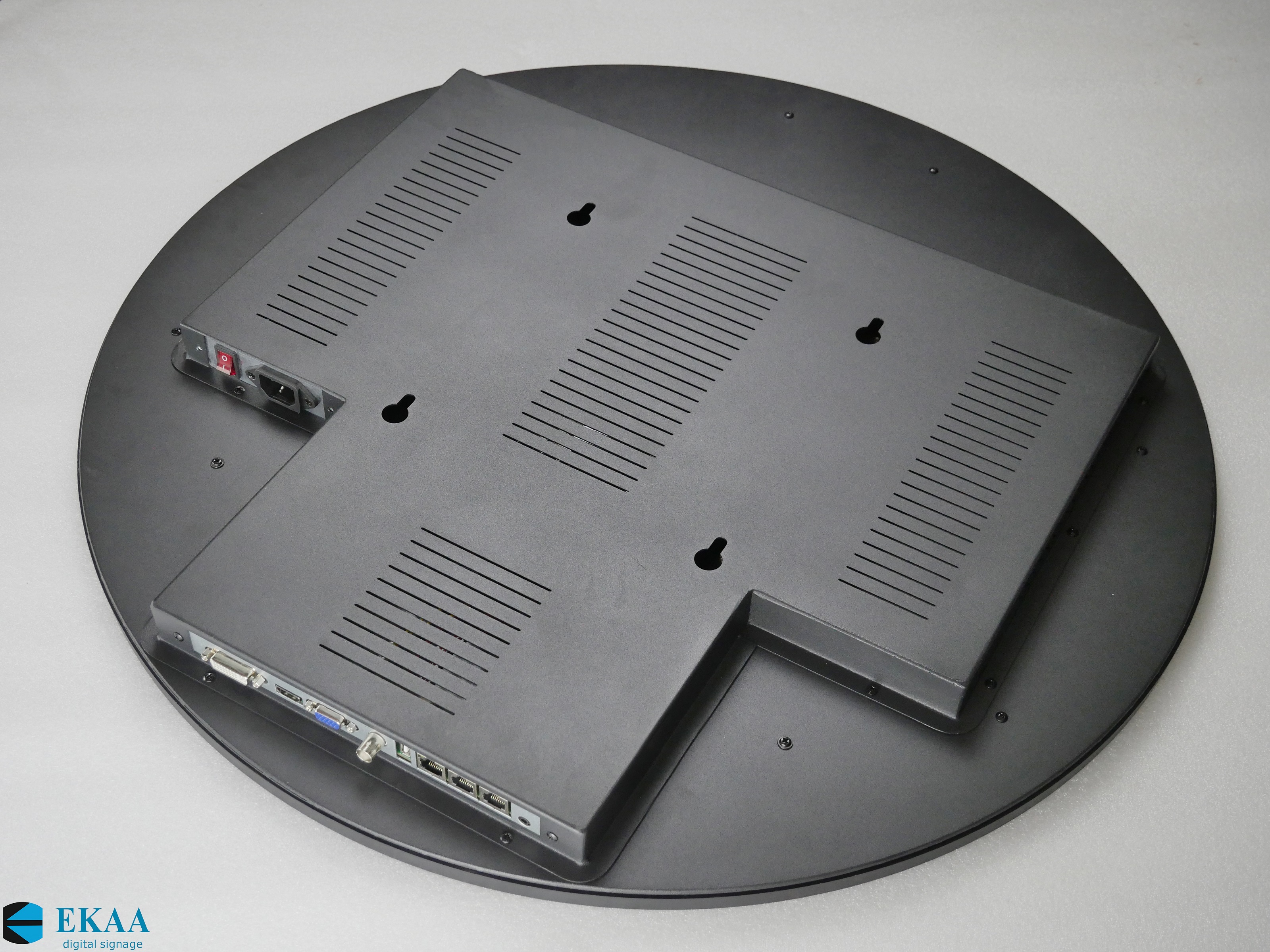 屋内用円形液晶デジタルサイネージ -中国メーカーEKAA