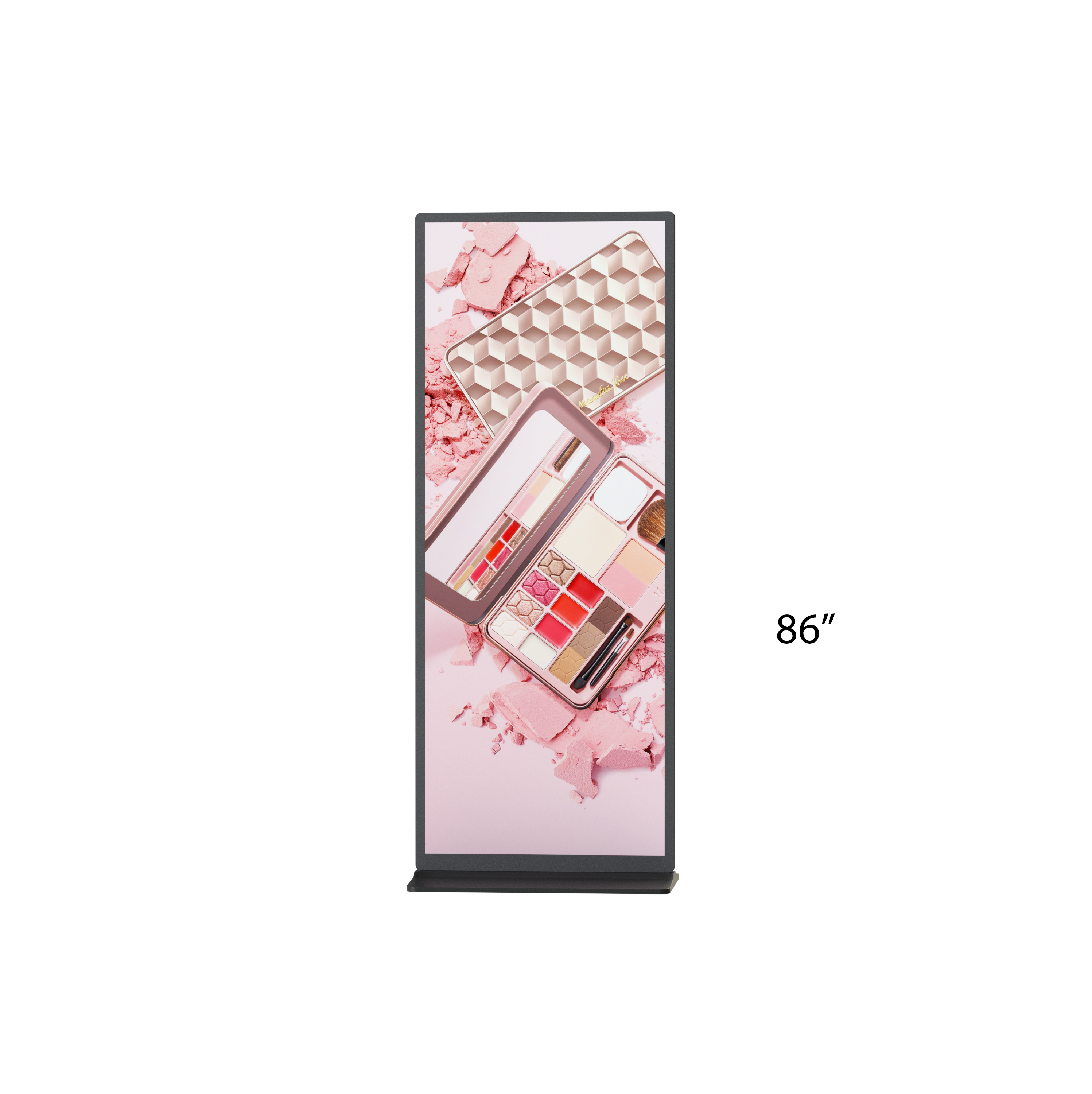 Full screen digital signage