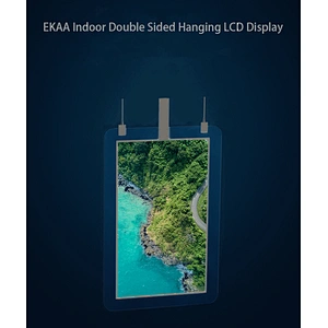 Doppelseitige Displays mit ultradünner Decke