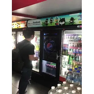 Transparent LCD Showcase