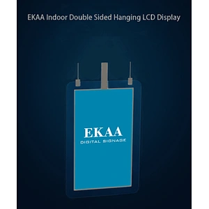 Doppelseitige Displays mit ultradünner Decke