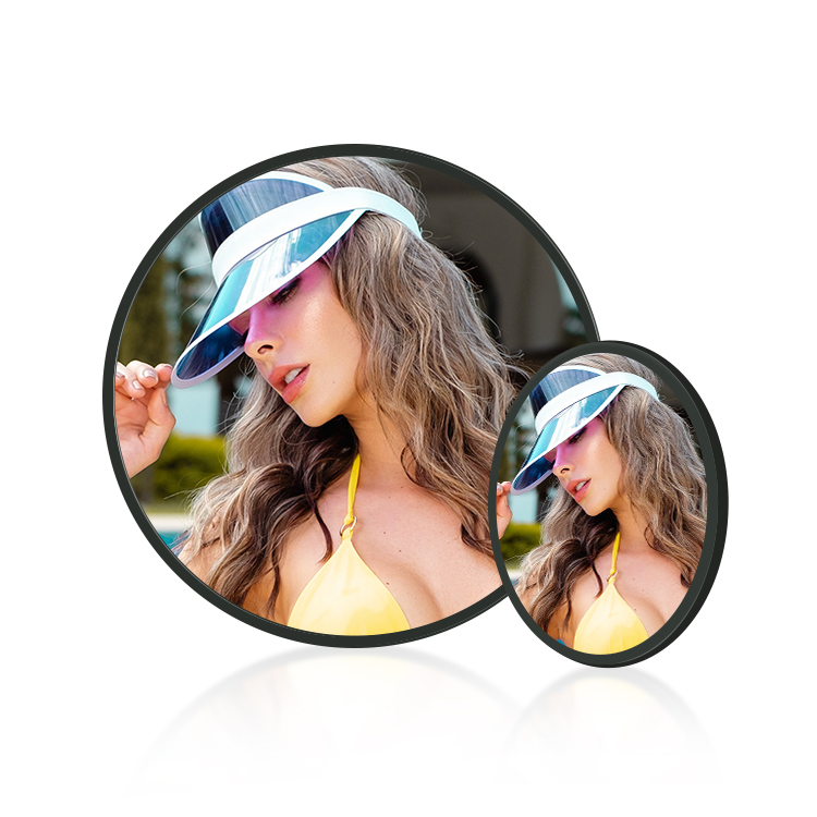 Round lcd displays