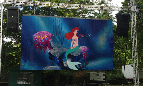 led display wall