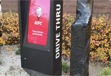 Outdoor Display for KFC Project