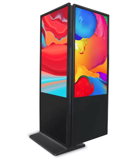 double sided kiosk