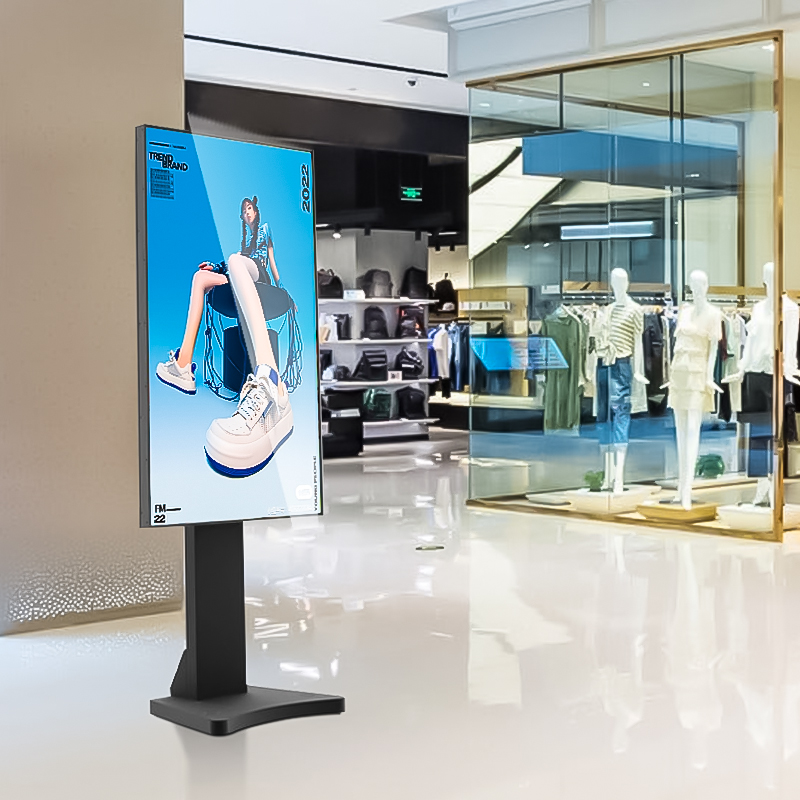 Single Sided High Brightness window facing displays