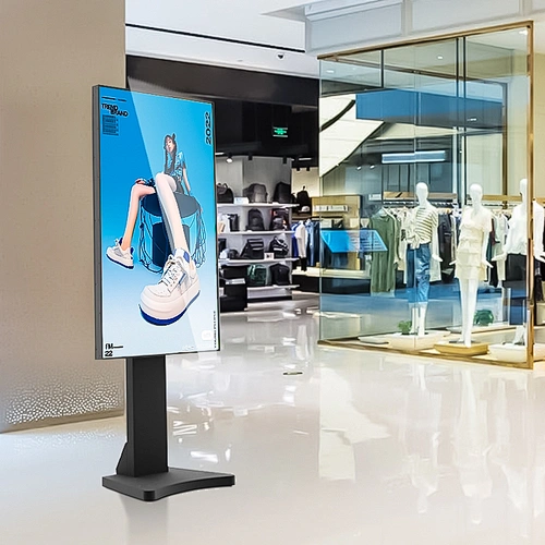 Single Sided High Brightness window facing displays