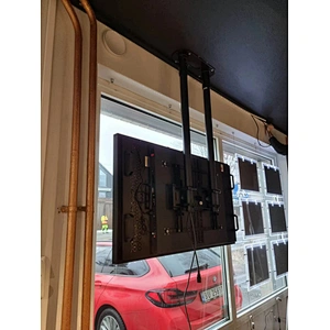 Single Sided High Brightness window facing displays