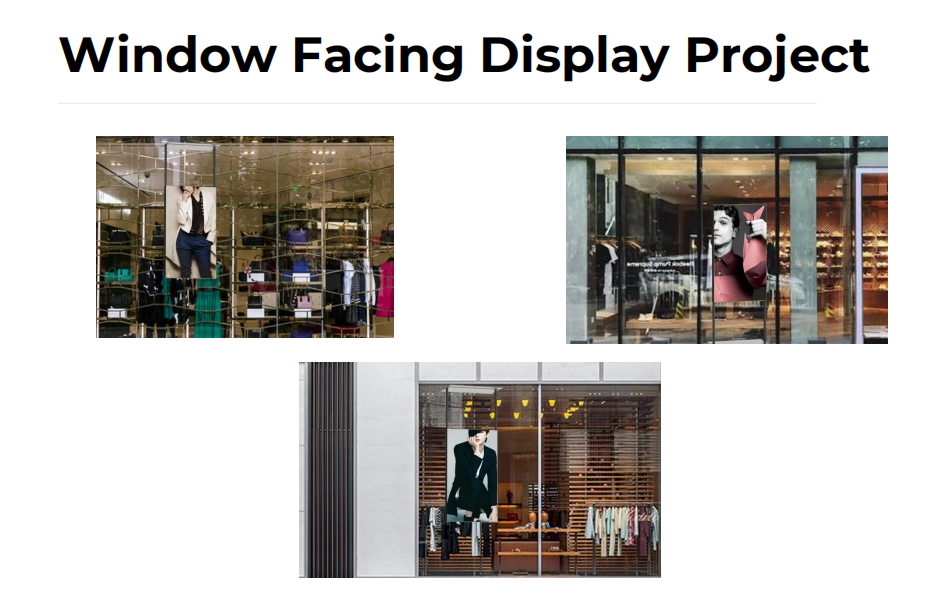 Window Facing High Brightness Displays
