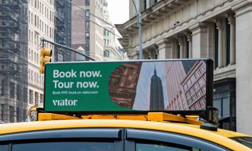 digital taxi top displays