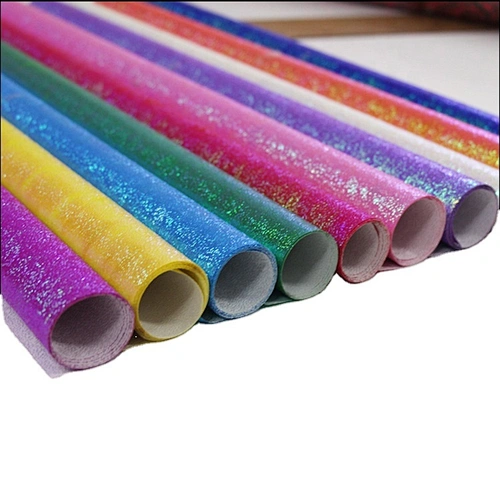 Holographic Rainbow Color Wrapping Paper