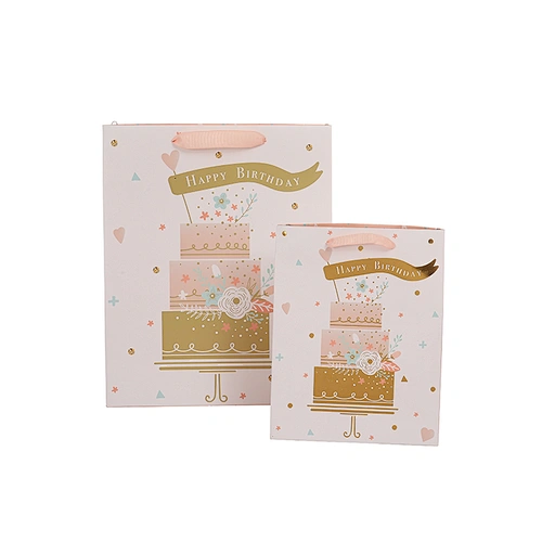 Happy Birthday Gift package hot stamping for girl