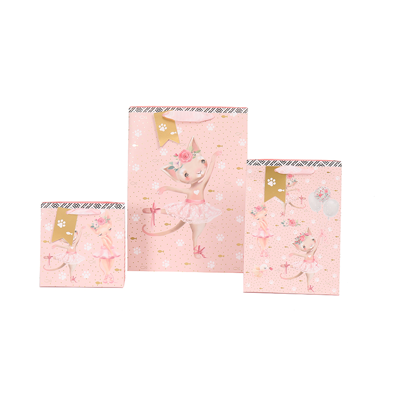 Dancing Fox 3 Designs Paper Gift  Bags And Shopping Bags