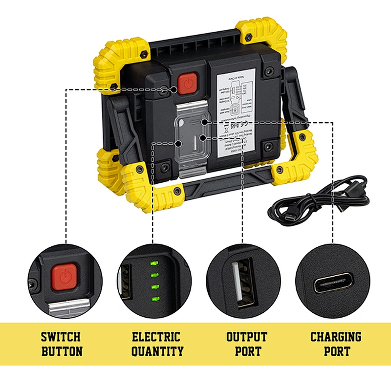 10W 20W 30W Rechargeable best led work light