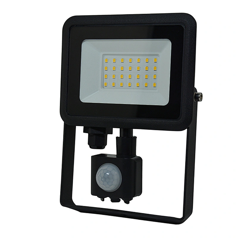 Quickly connector motion sensor flood lights