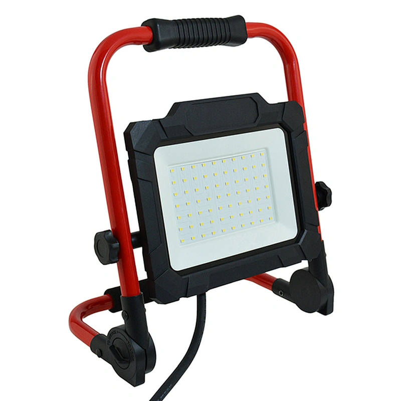 10W 20W 30W 50W 100W portable work light  foldable handset