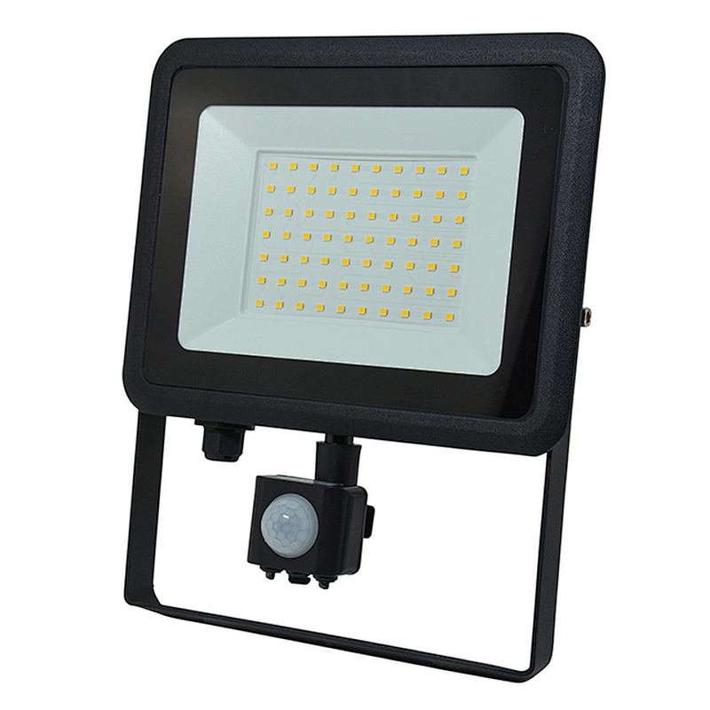 Quickly connector motion sensor flood lights