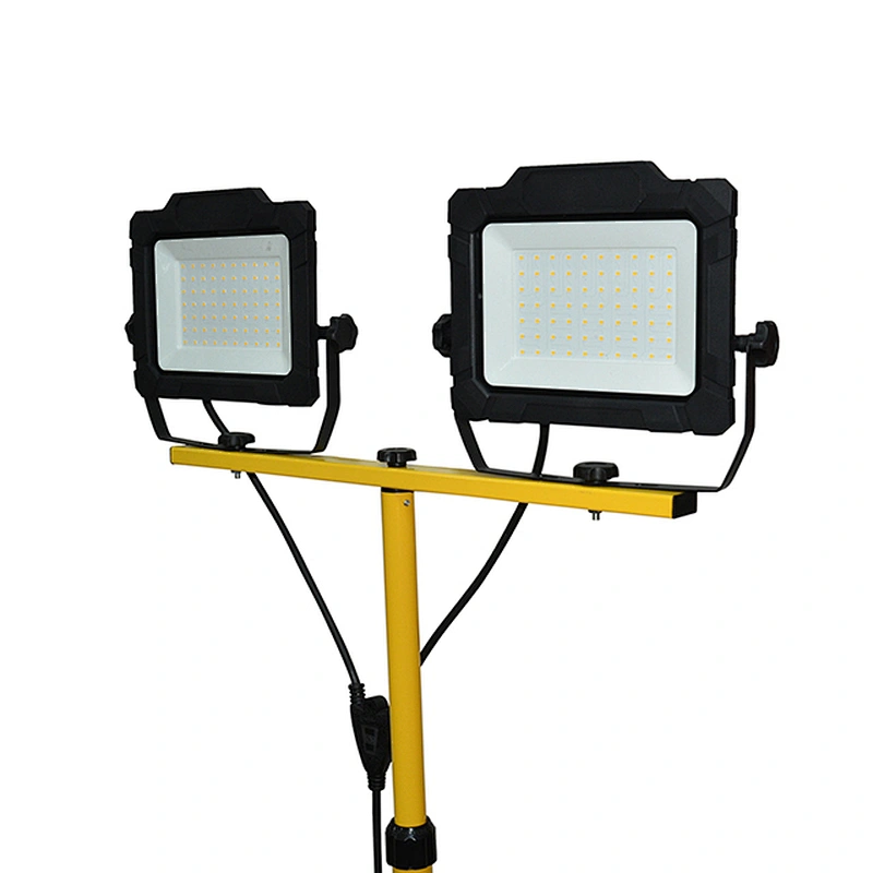 LED tripod work light Double-Head tripod 2x10W 20W 30W 50W 100W