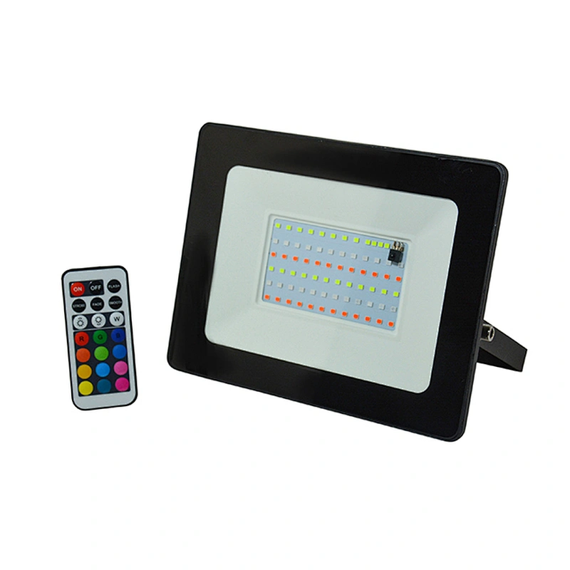 China Flood Light RGB Remote Control 10W 20W 30W 50W