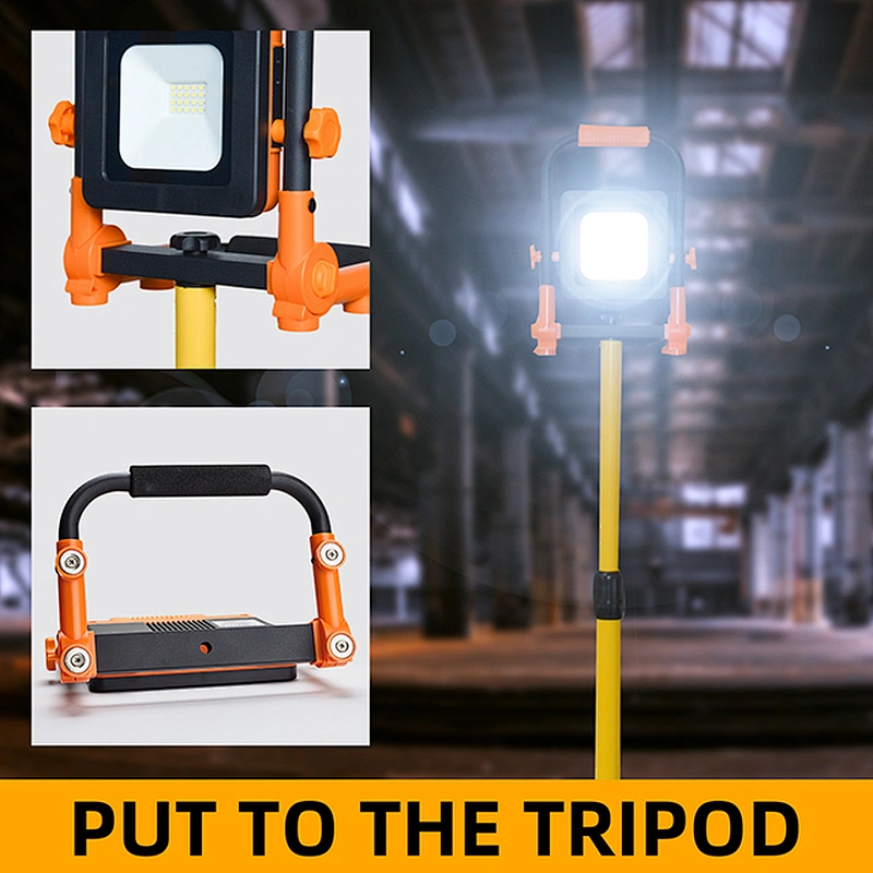 10W 20W 30W magnetic work light Foldable With Bar