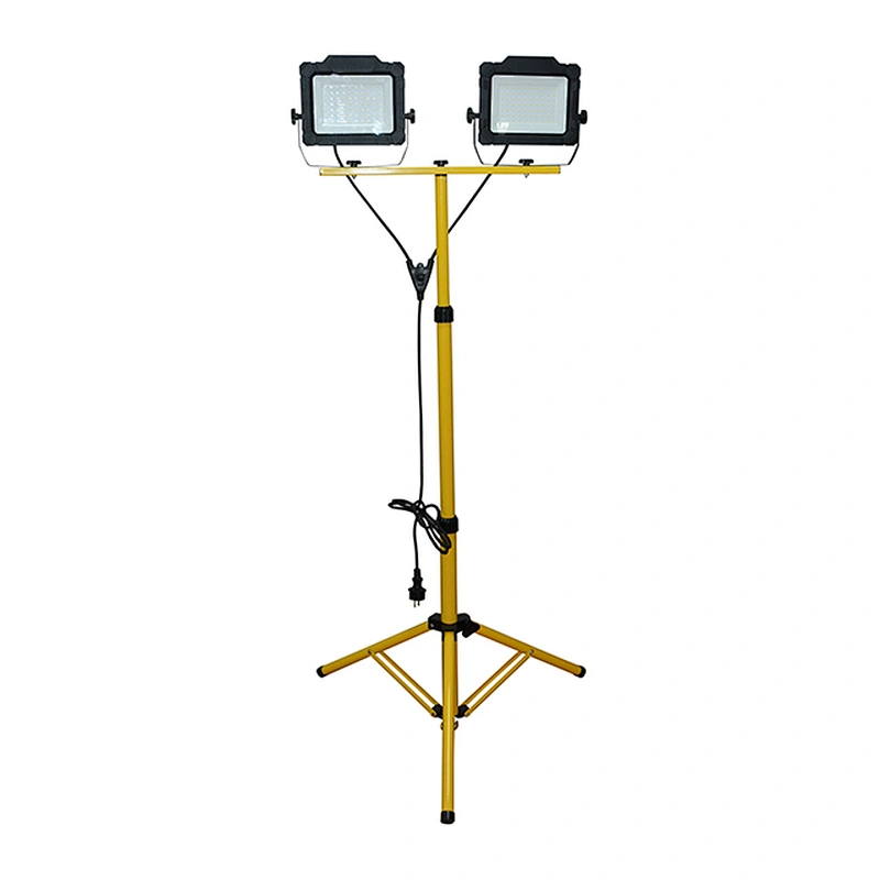 LED tripod work light Double-Head tripod 2x10W 20W 30W 50W 100W