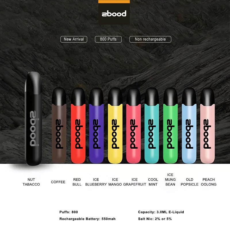 Zbood 800 puffs disposable vape pen