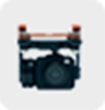 Waterproof 3-axis 4K camera