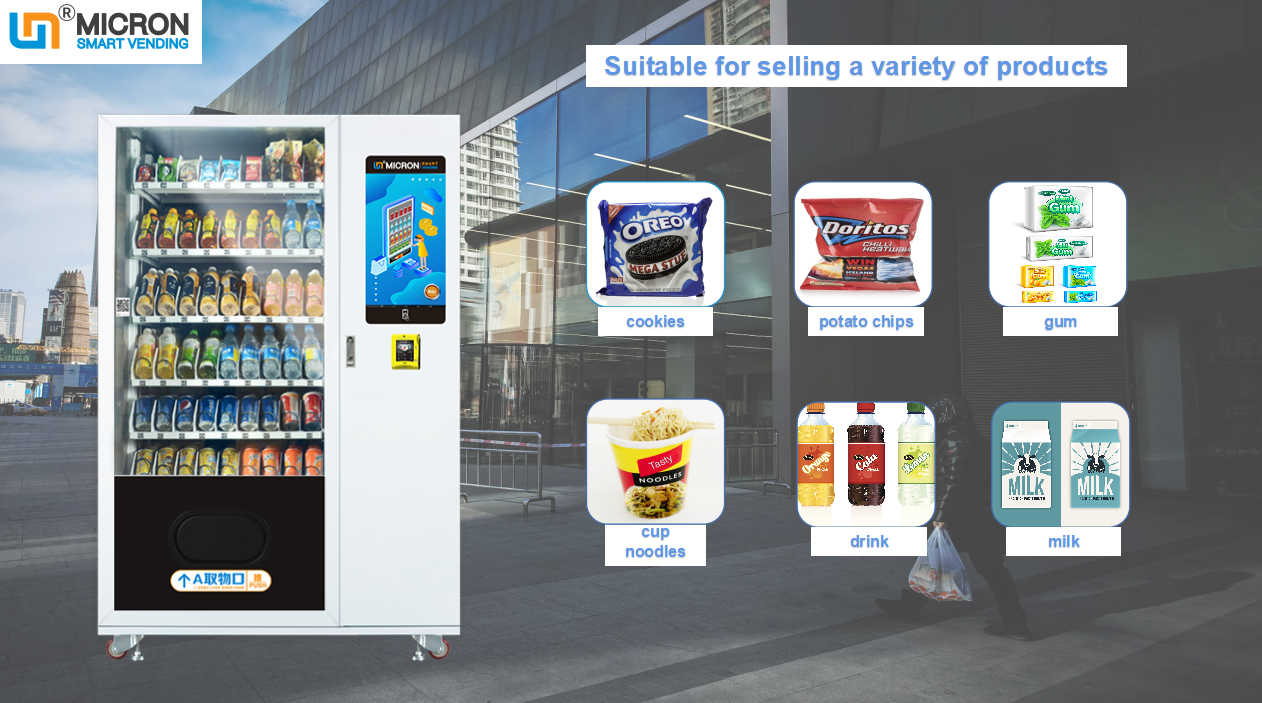 Verkaufsautomaten mit Touchscreen