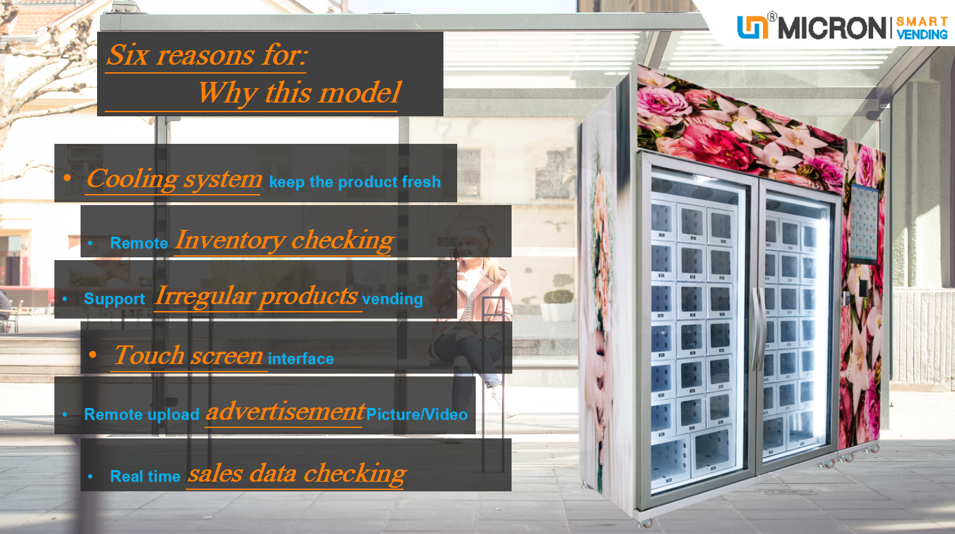 flower vending machine sale