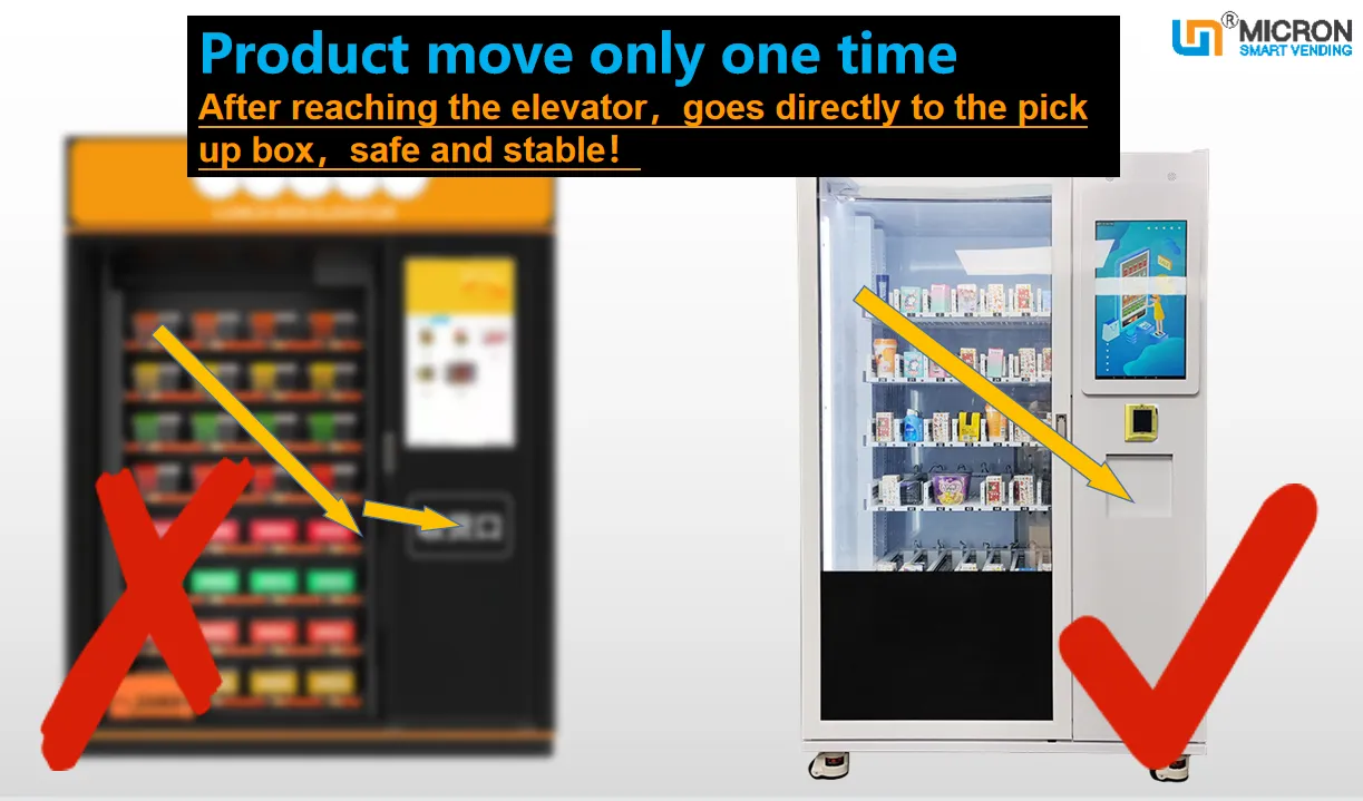 elevator vending machine,glass bottle vending machine