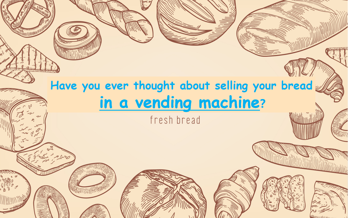 bread cake locker vending machine