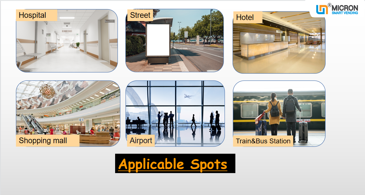 qr code vending machine, big touch screen vending machine, cigarette vending machine, snack and drink vending machine